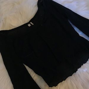 Urban Outfitters Out From Under Black Sheer Crop